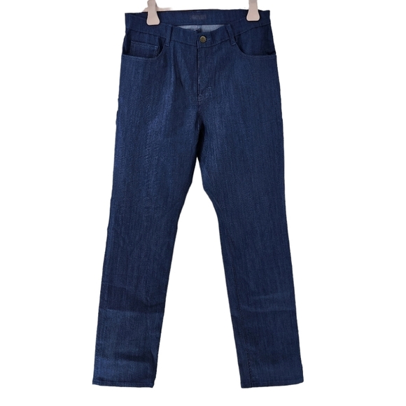 Blue Delta Men's Straight Leg Blue Denim Jean - Picture 1 of 5